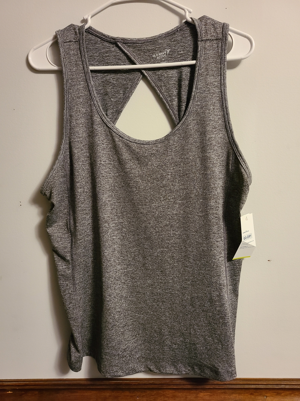 Old Navy Gray Performance Tank Top - Women's